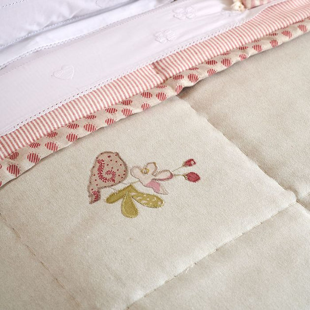 Lovebirds Cotton Quilt - Super King