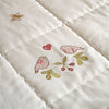 Lovebirds Cotton Quilt - Single