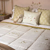Rose & Foxglove Linen Quilt - King Size