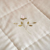 Rose & Foxglove Linen Quilt - King Size