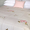 Rose Linen Quilt - King Size