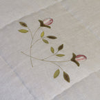 Rose Linen Quilt - King Size
