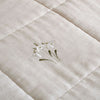 Snowdrop Rustic Linen Quilt - Super King