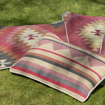 Rose Ragini Kilim Cushion