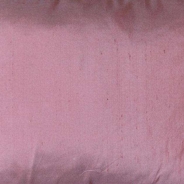 Sample of Old Rose Dupion Silk