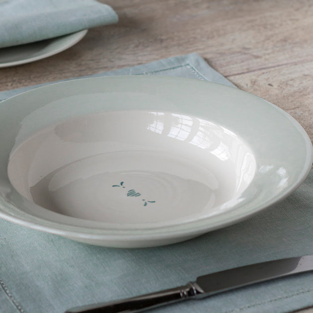 Gustavian Blue Pasta Bowl