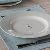 Charcoal Gustavian Dinner Plate