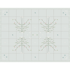 Duck Egg Butterfly Tree Cotton Quilt – Super King