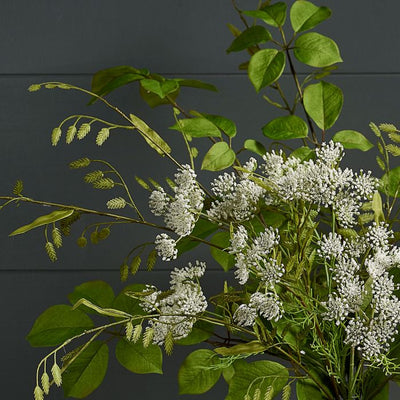 Summer Leaves and Cow Parsley Bunch