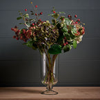 Luxury Bunch of Winter Hydrangeas, Ivy, Roses & Berries - FB45