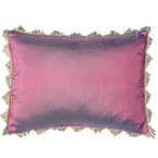Burgundy Silk Cushion