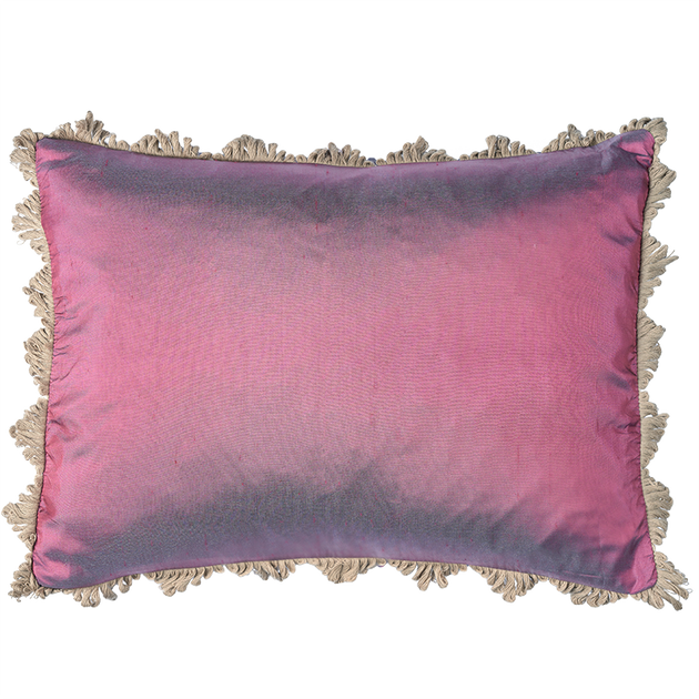 Burgundy Silk Cushion