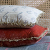 Russet Velvet Cushion