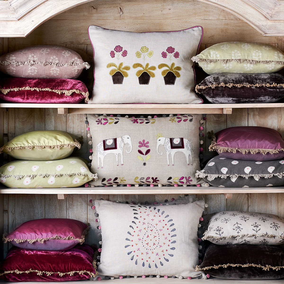 Mauve cushions and throws best sale