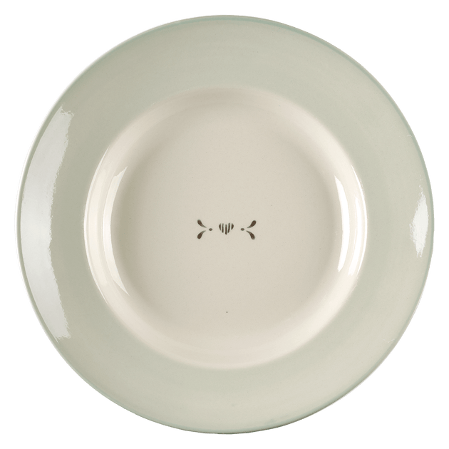 Charcoal Gustavian Entree Dish