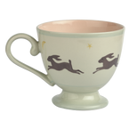 Charcoal Hares Large Mug