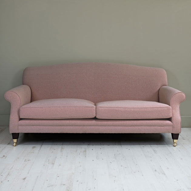 Ex Display Small Classic Sofa - Dusky Violet Wool