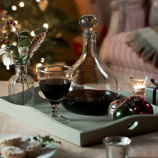 Hand-blown Red Wine Glass