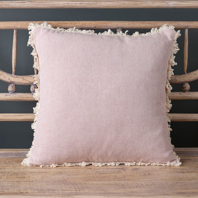 Pale Rose Plain Cushion