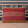 Russet Olive Stripe Kilim Cushion