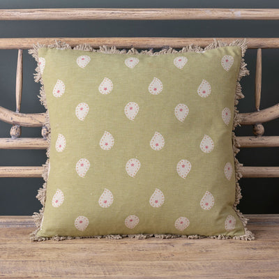 Summer Green Mika Cushion