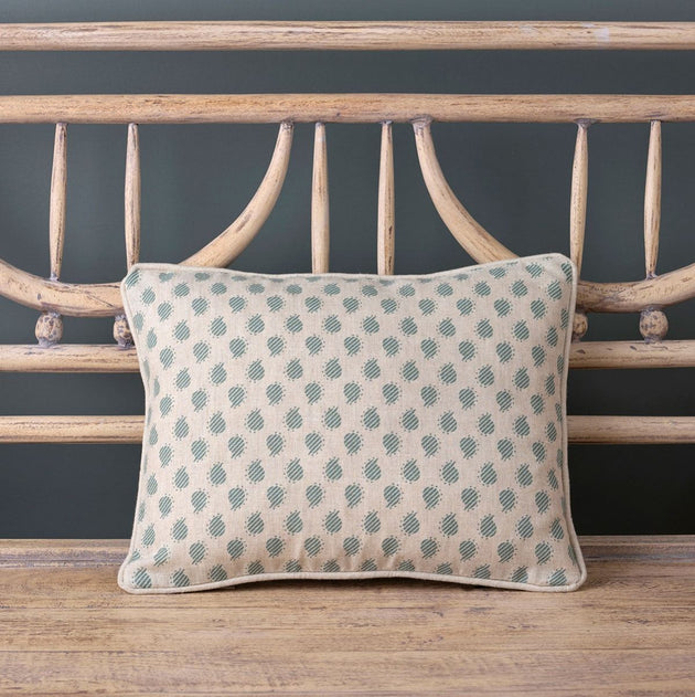 Sail Blue Nina Linen Cushion