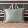 Sea Blue Silk Cushion