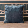 Midnight Blue Velvet Cushion