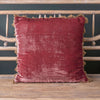 Dusky Rose Velvet Cushion