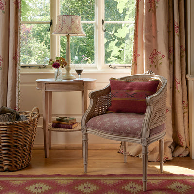 Russet Olive Stripe Kilim Cushion