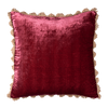 Damson Velvet Cushion