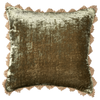 Dark Green Velvet Cushion