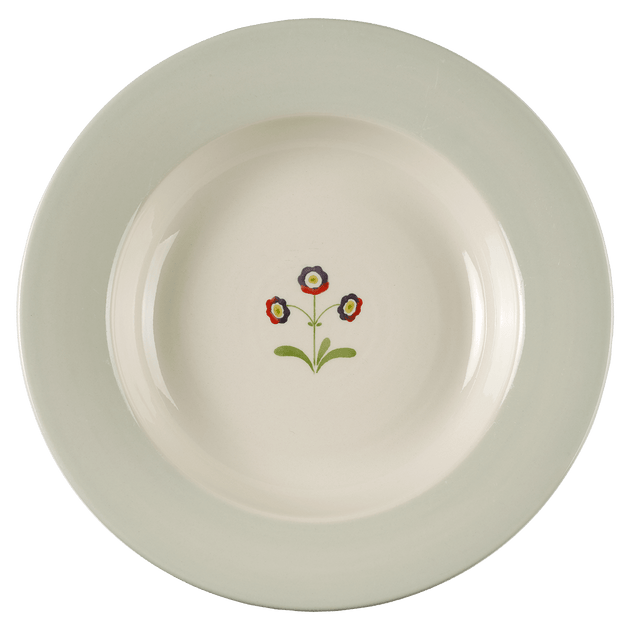 Dark Red Auricula Pasta Bowl