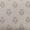 Dusky Pink Pomegranate Rustic Linen Cushion