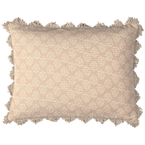 Dusky Pink Sprig Cushion