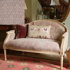 Ex Display Dusky Mauve Sacha Love Seat