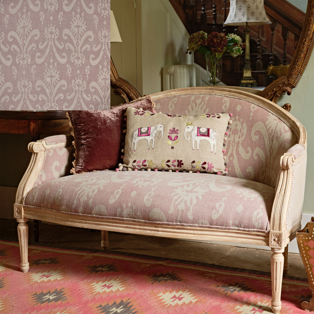 Ex Display Dusky Mauve Sacha Love Seat