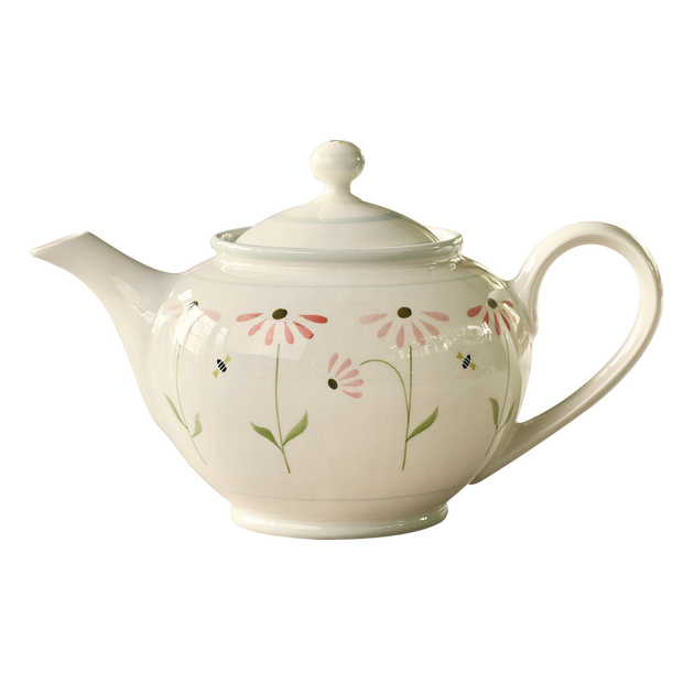 Echinacea Round Teapot