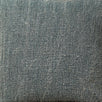 Faded Indigo Rustic Linen Cushion With Tassels
