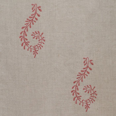 Red Shalini Embroidered Linen – 140/R