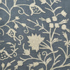 Charcoal Crewelwork Linen - 148