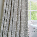 Silver Mist Crewelwork Linen - 149