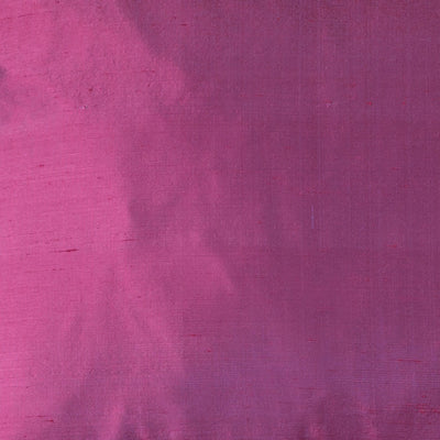 Sample of Fuchsia Dupion Silk