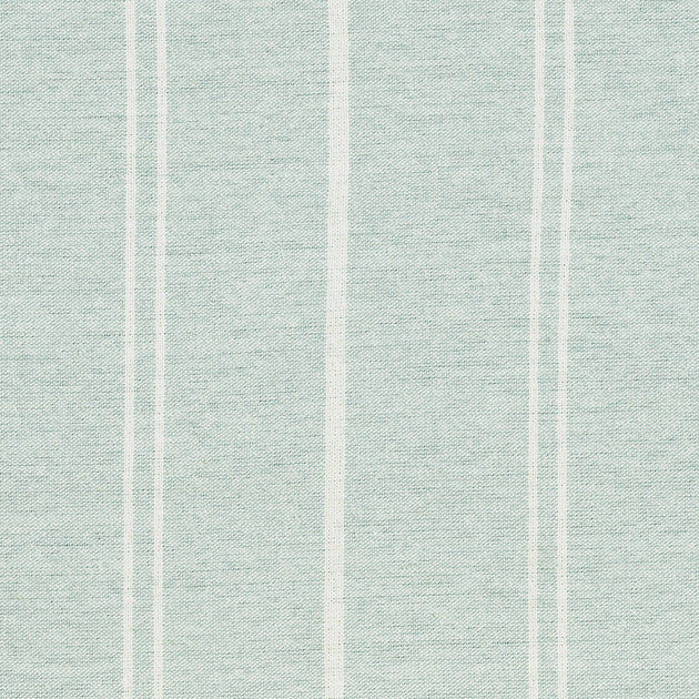 Small Non Returnable Sample of Duck Egg Ivory Vintage Stripe