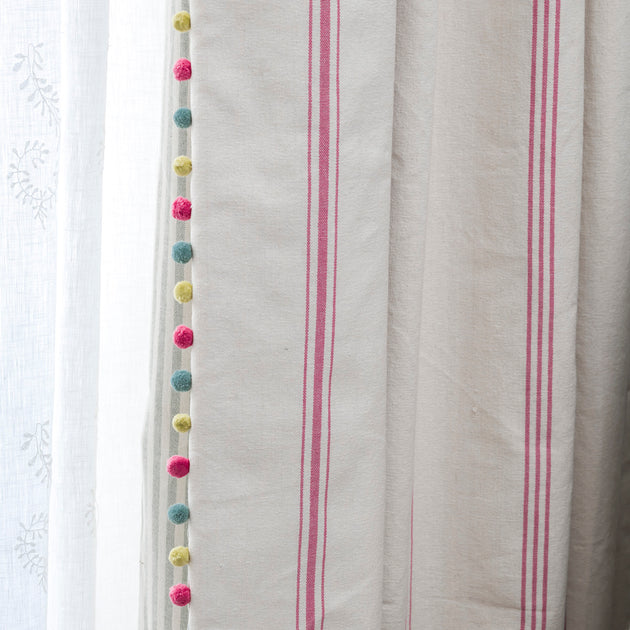 Ivory Rose Vintage Stripe Cotton – 205