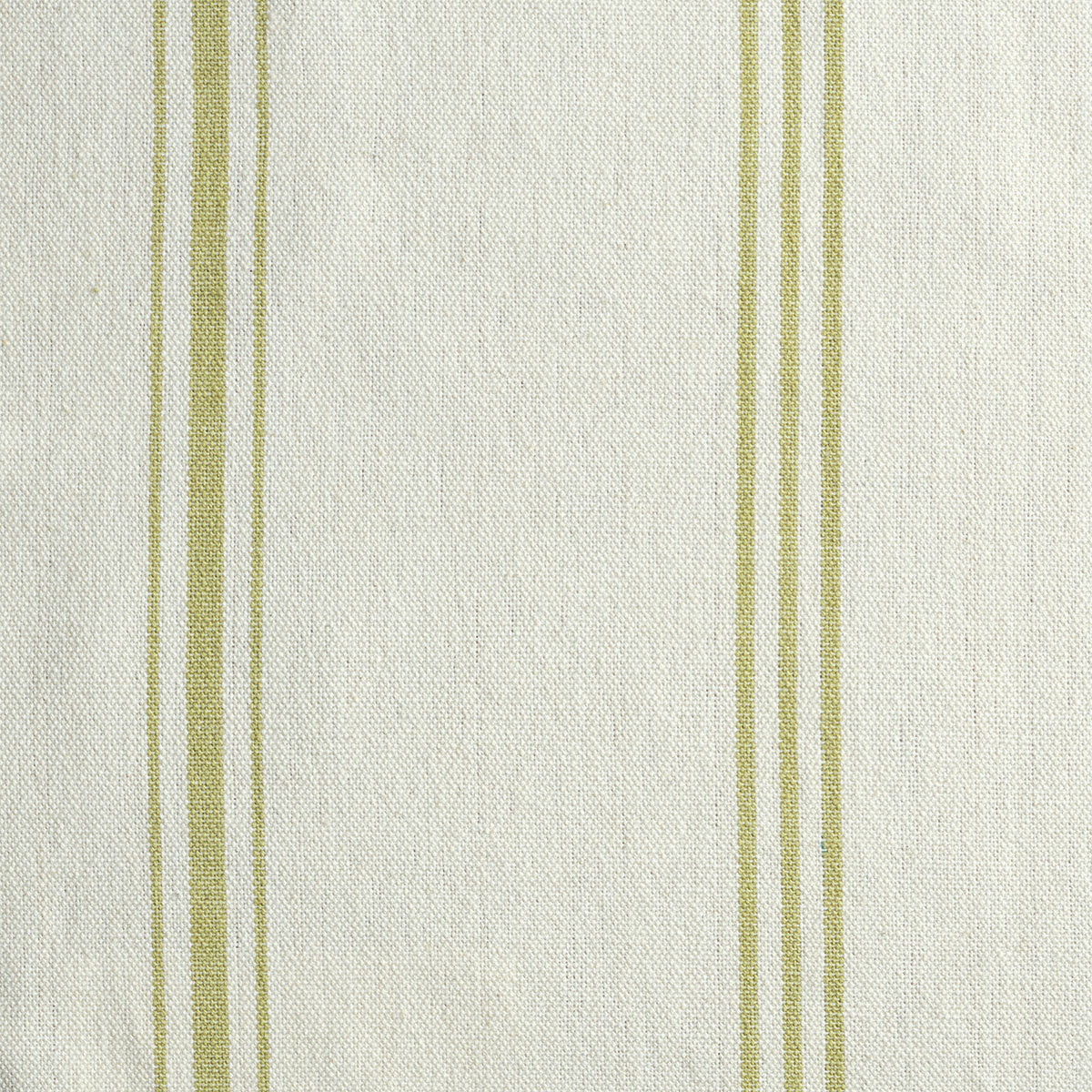 Ivory Green Vintage Stripe Cotton – 206