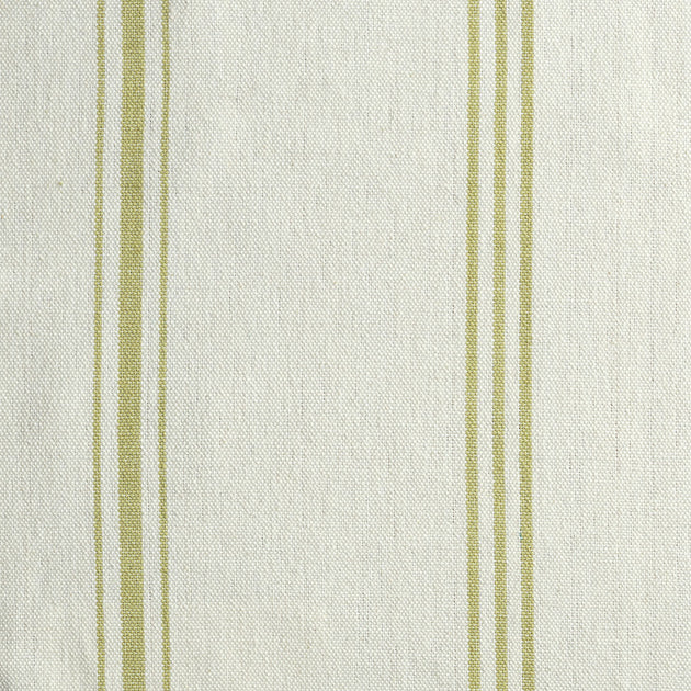 Ivory Green Vintage Stripe Cotton – 206