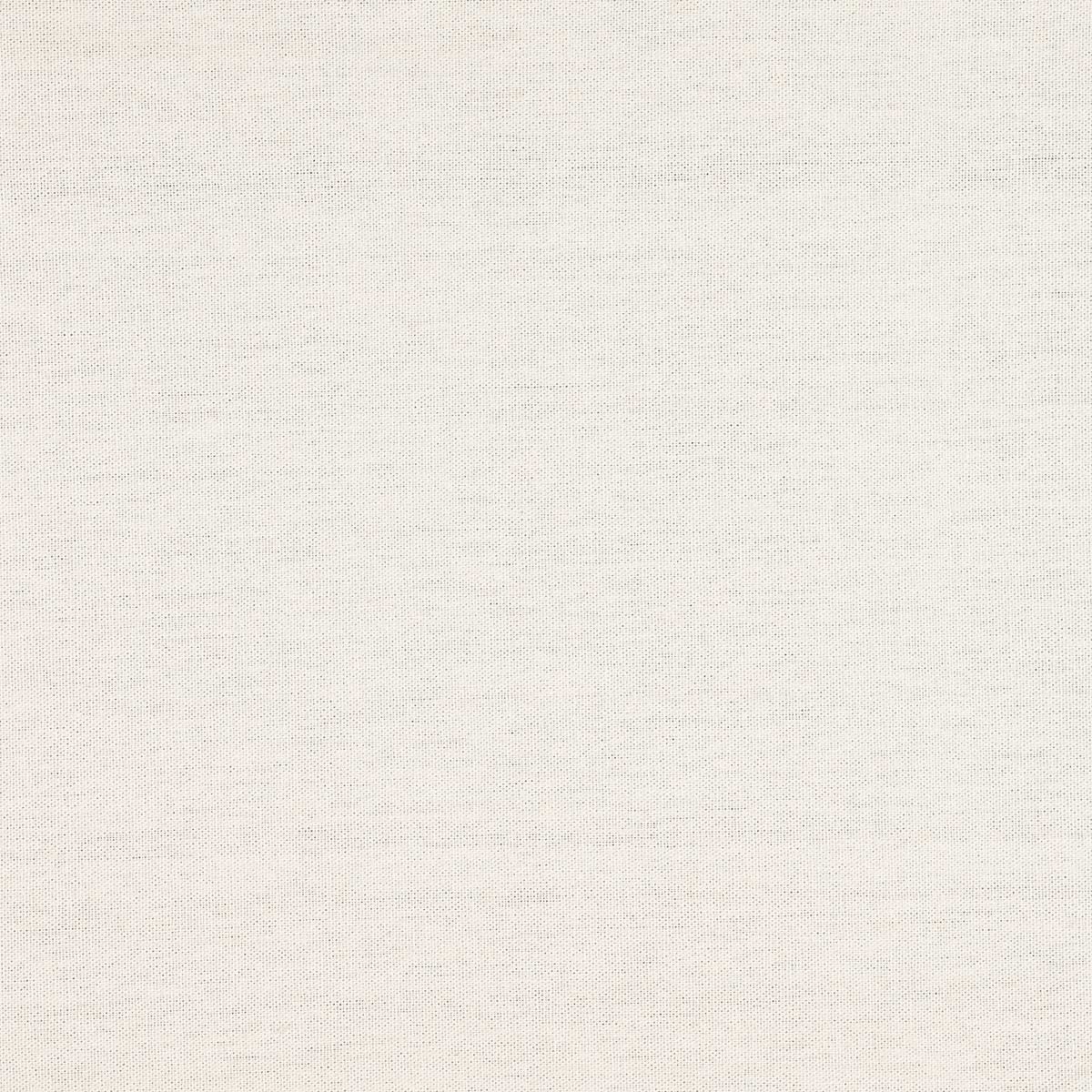 Plain ivory thickweave cotton shown flat, close on the heavy weave