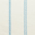 Ivory Marine Blue Vintage Stripe Cotton – Double Width – 208