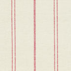 Sample of Ivory Red Vintage Stripe